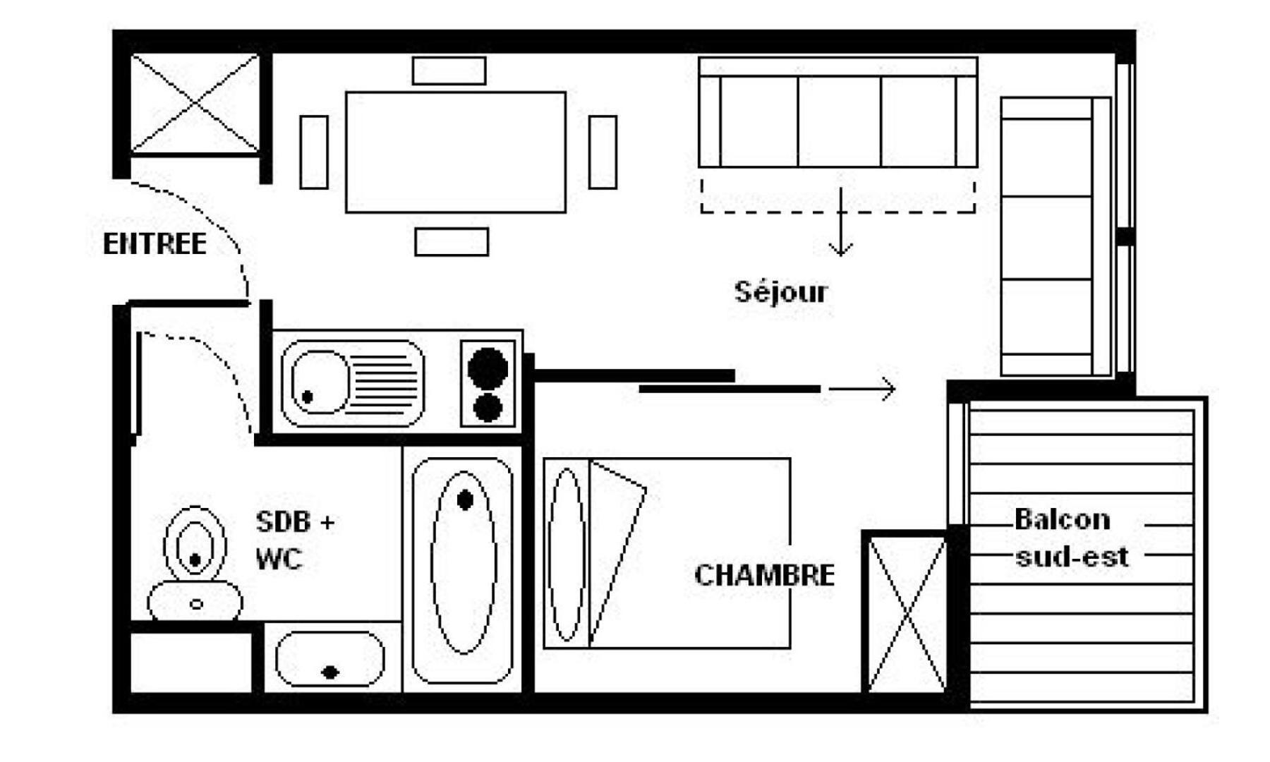 Residence Median - Appartement Confortable - Proche Des Pistes - Balcon Mae-2554 Saint-Martin-de-Belleville Bagian luar foto